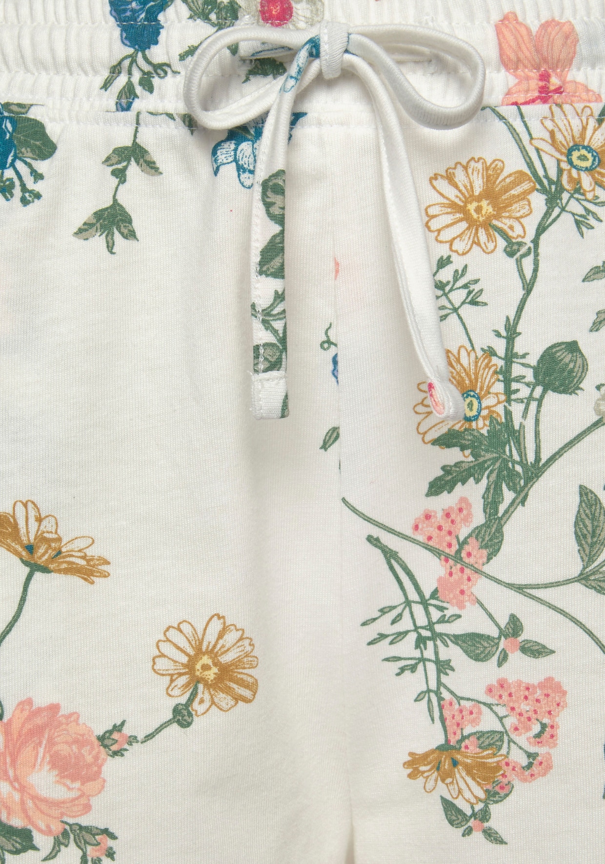 Vivance Dreams shortama - ecru/bloemenmotief
