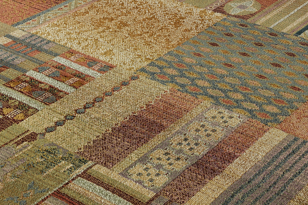 heine home Geweven tapijt - oranje/beige