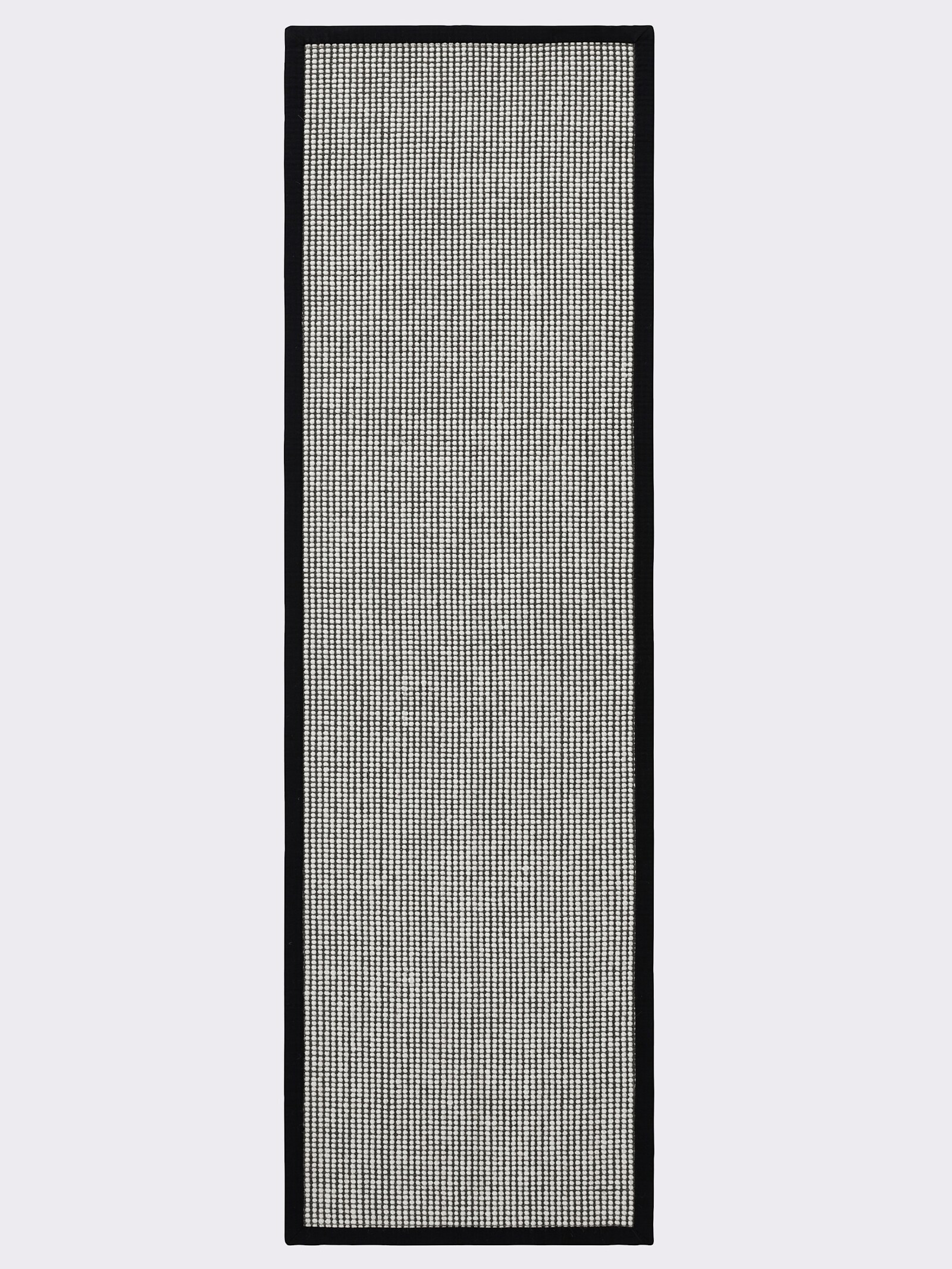 heine home Teppich - schwarz-offwhite