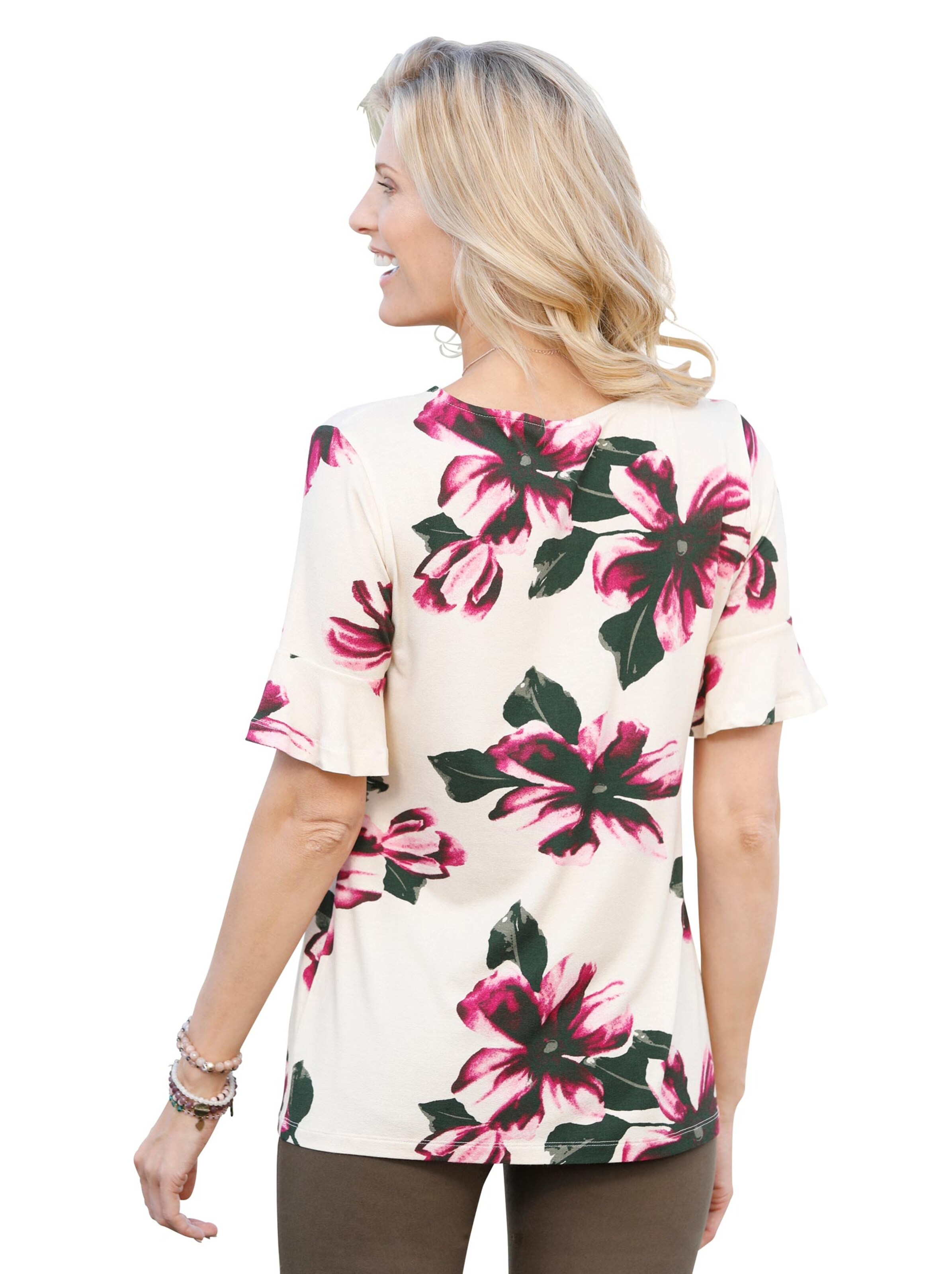 Shirt - ecru-bedruckt