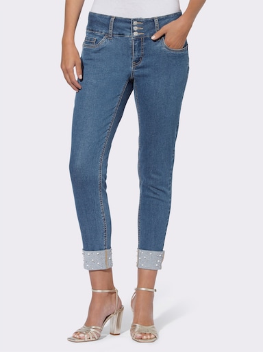 heine Push-up-Jeans - blue-bleached