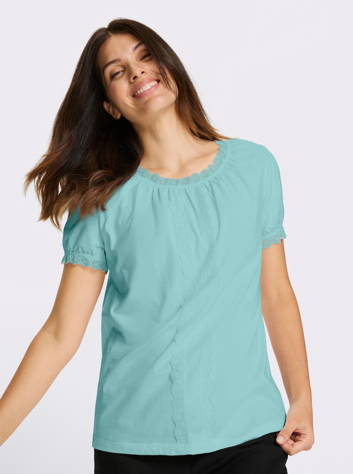 Trachtenshirt - mint