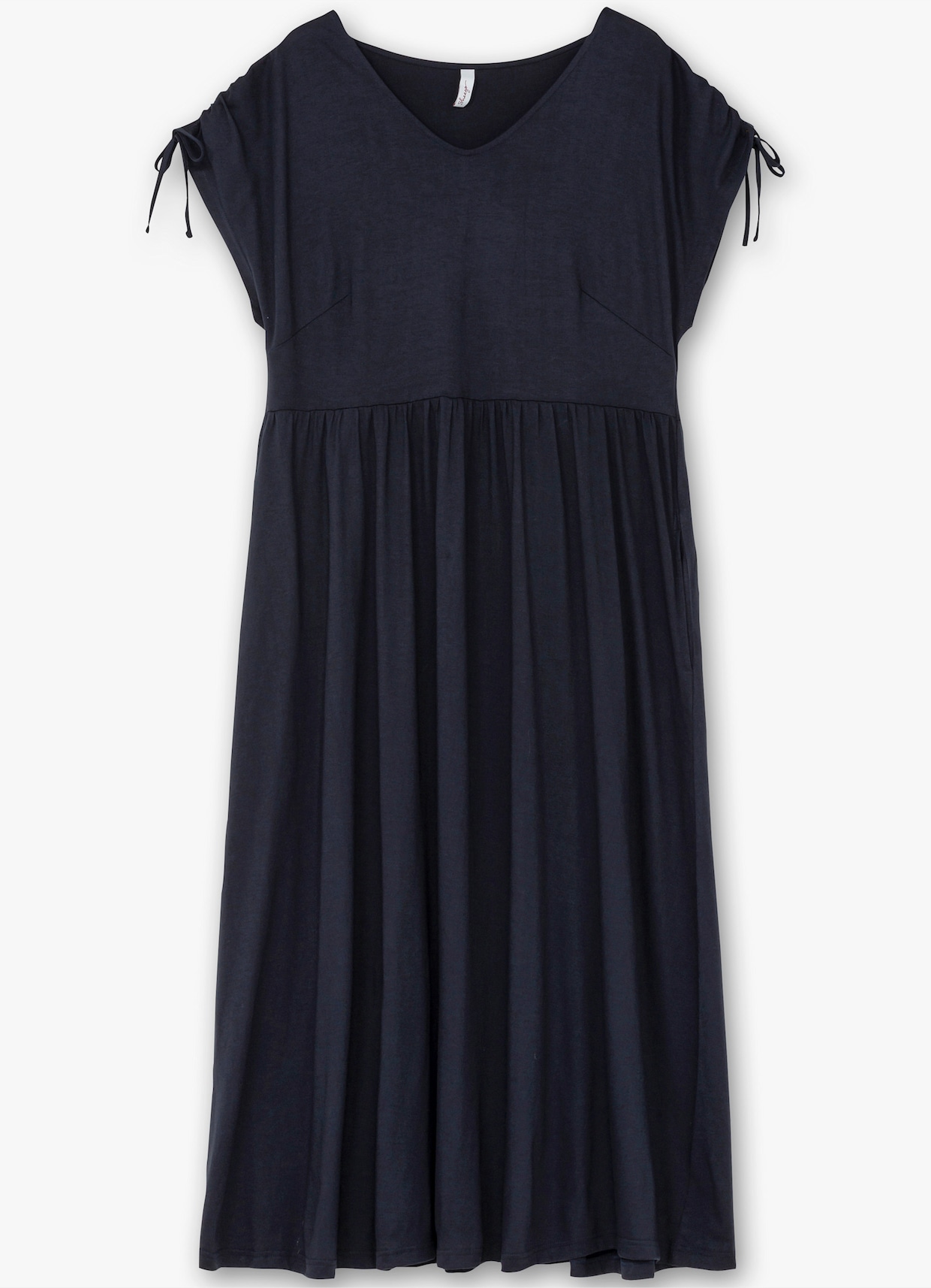 sheego Jersey jurk - diepblauw