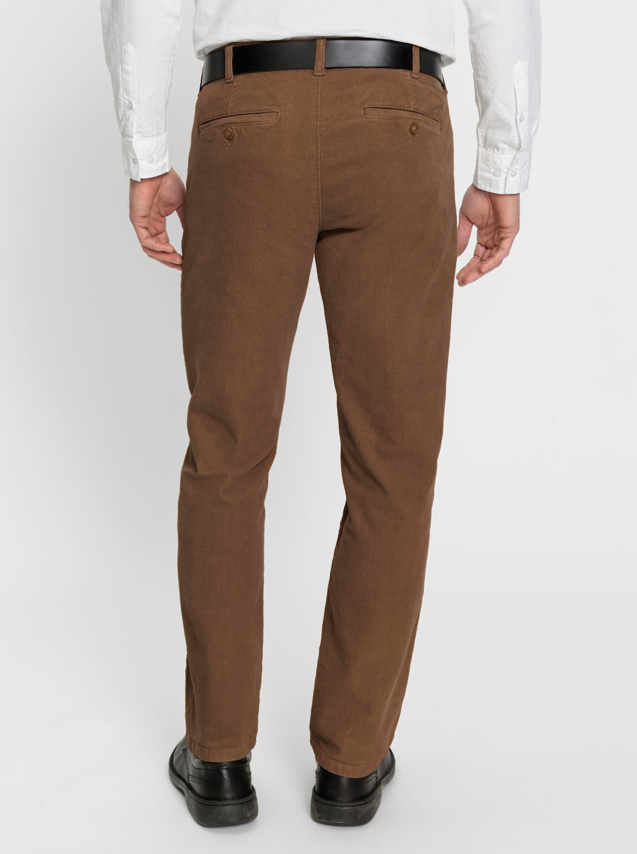 Marco Donati Ribcord broek - bruin