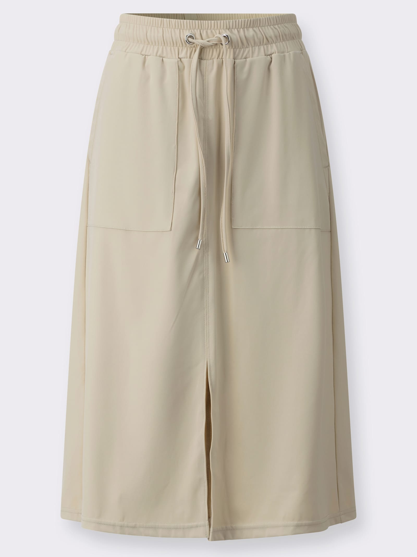 heine Jerseyrock mit großen Taschen - sand