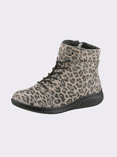 Jomos Stiefelette - elfenbein-bedruckt