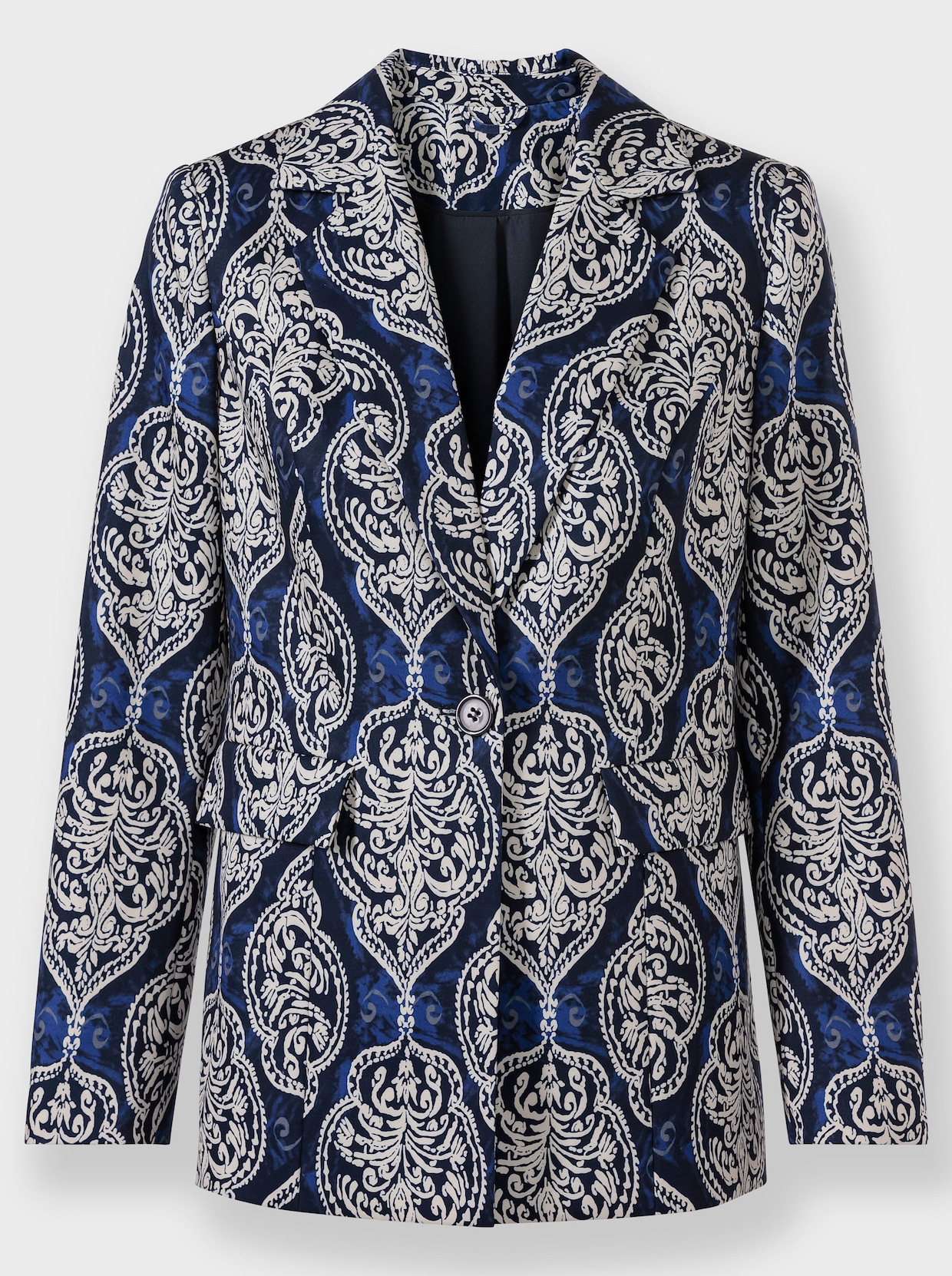 heine Blazer met print - marine/zand bedrukt