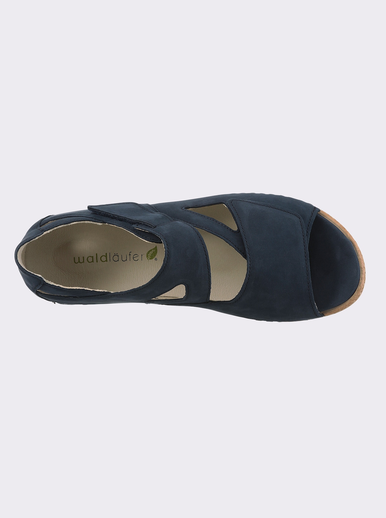 Waldläufer Sandalette - dunkelblau