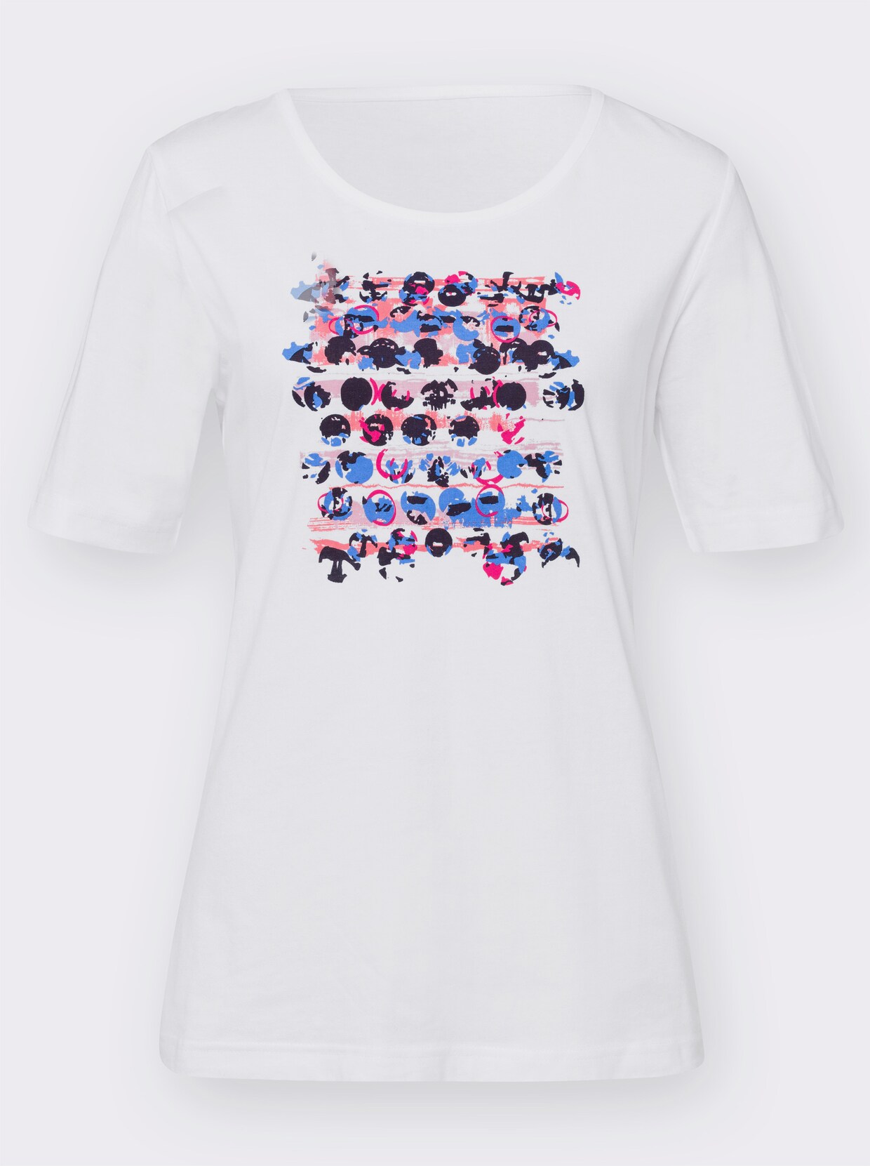 T-shirt - wit geprint