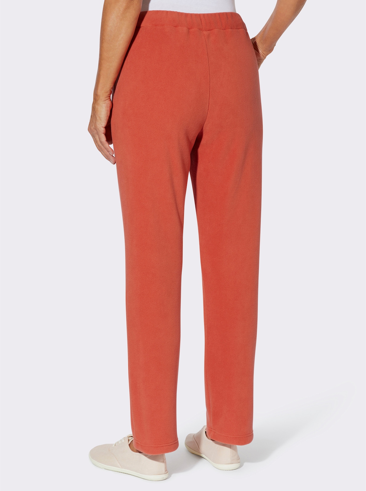 Fleecehose mit Rundum-Dehnbund - terra