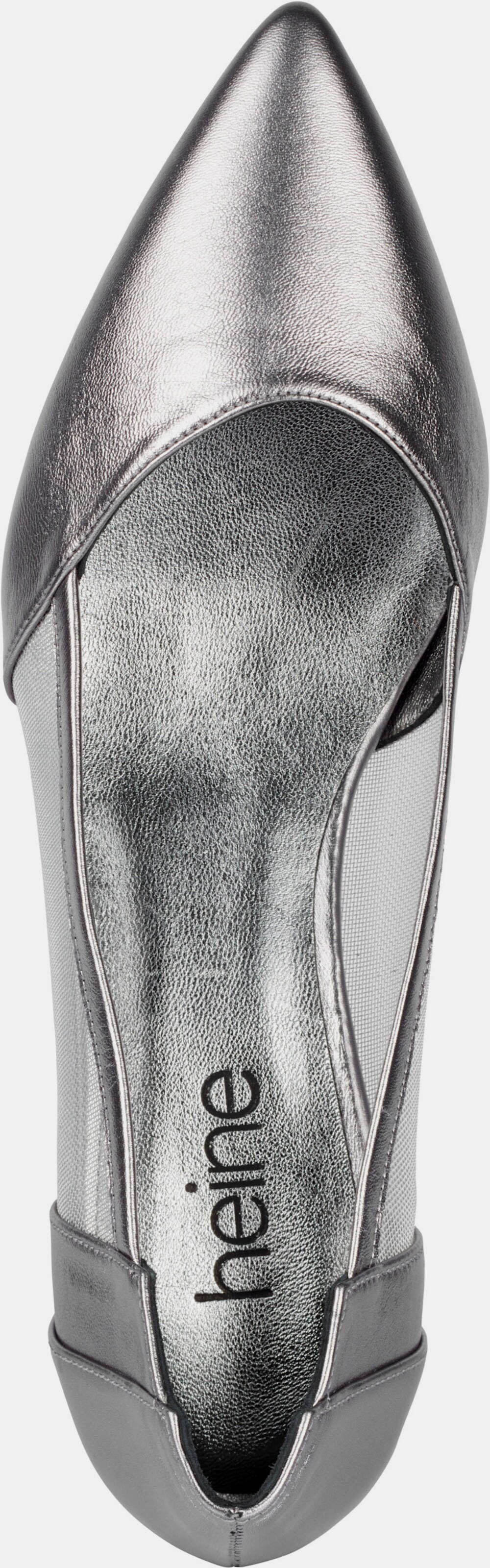 heine pumps - zilverkleur