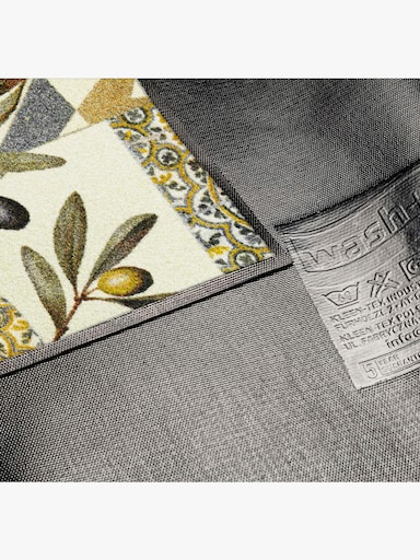 wash+dry by Kleen-Tex Fußmatte - ecru-grau-gemustert