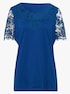 Shirt - royalblau