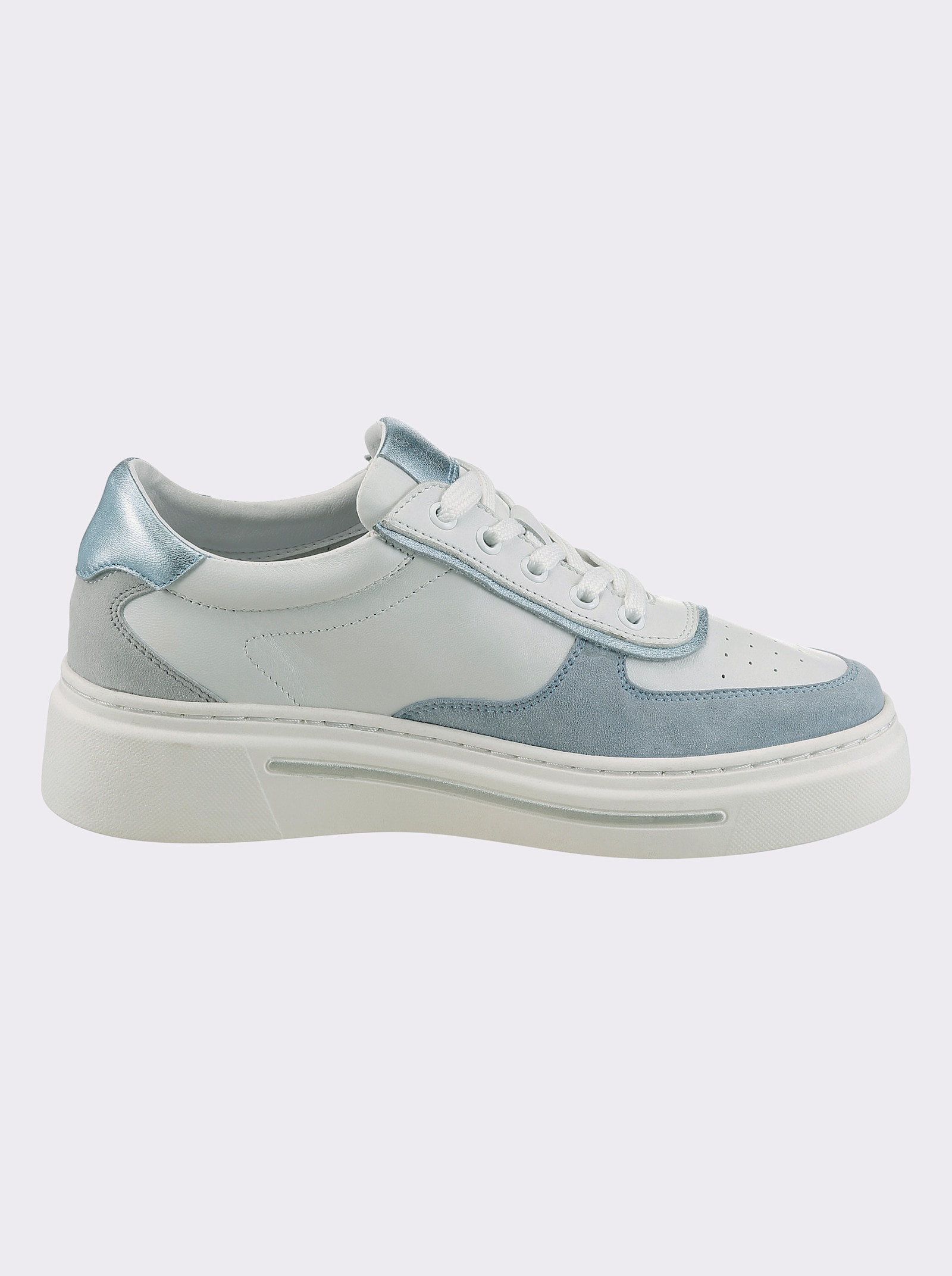 heine Sneaker - weiß-bleu