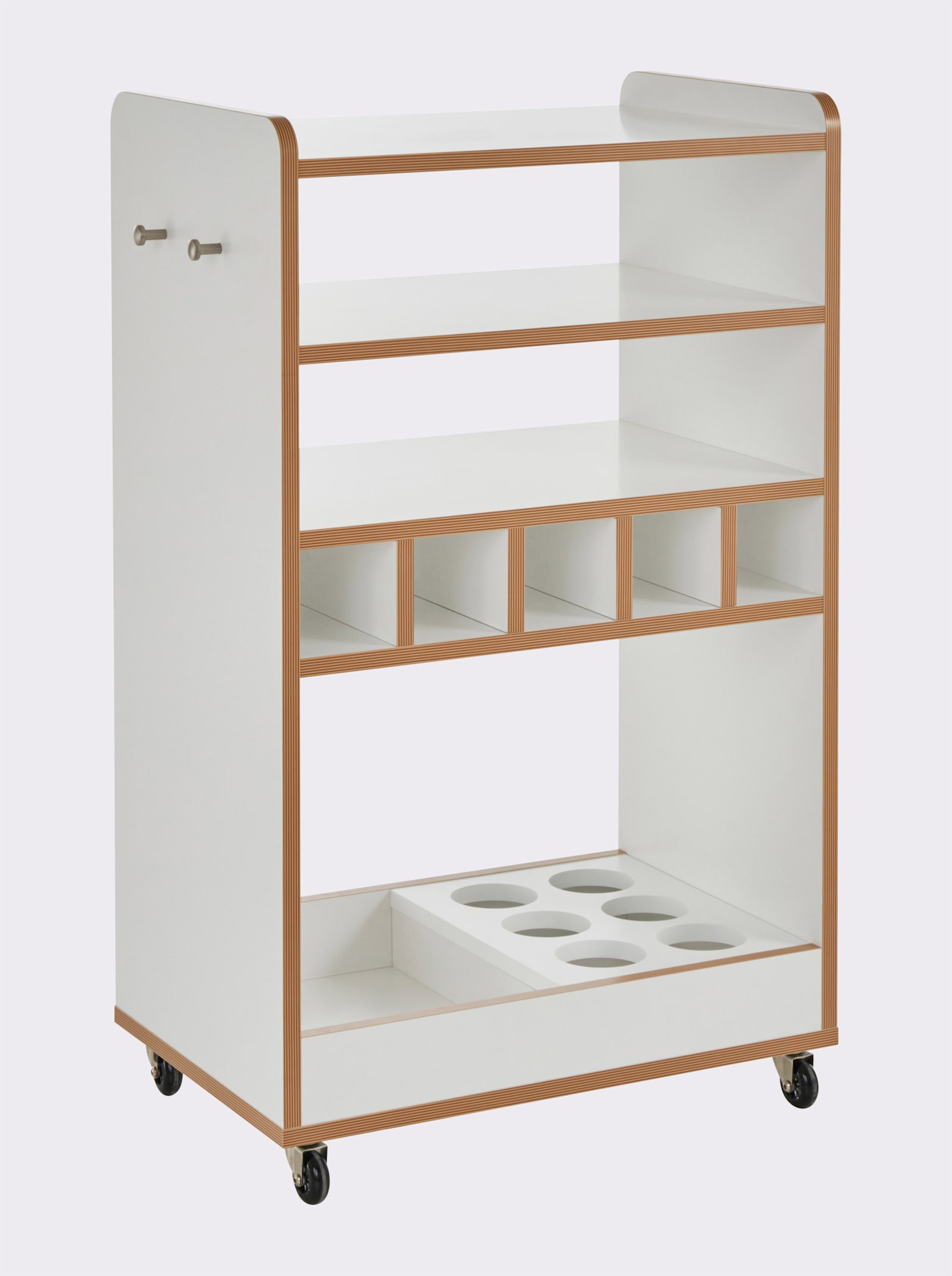 Impressionen Küchenwagen - weiss-natur