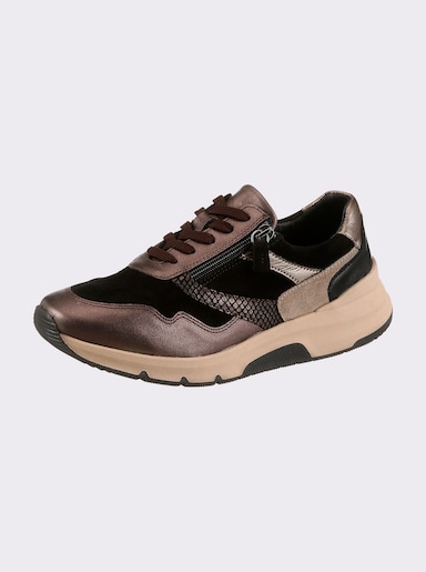 heine Sneaker - taupe-schwarz