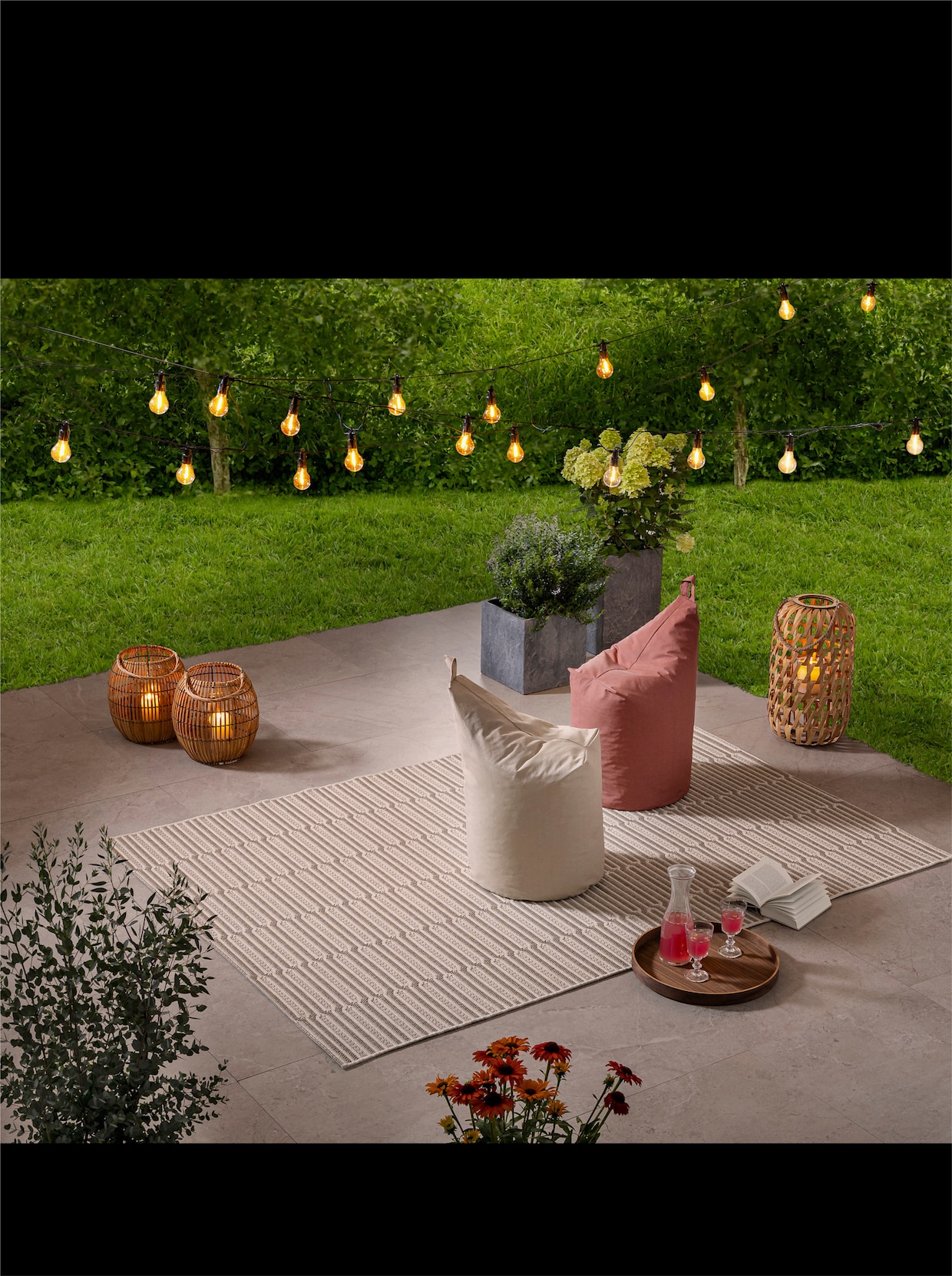 heine home Teppich - ecru-grau