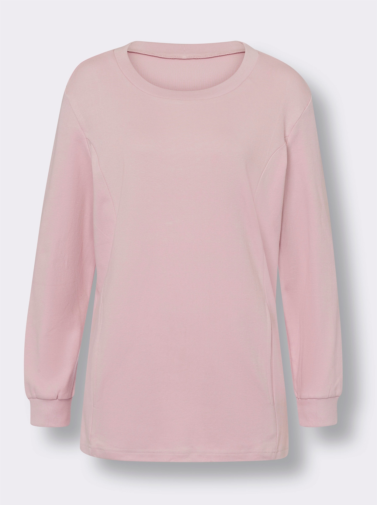 Longsweatshirt - rosé