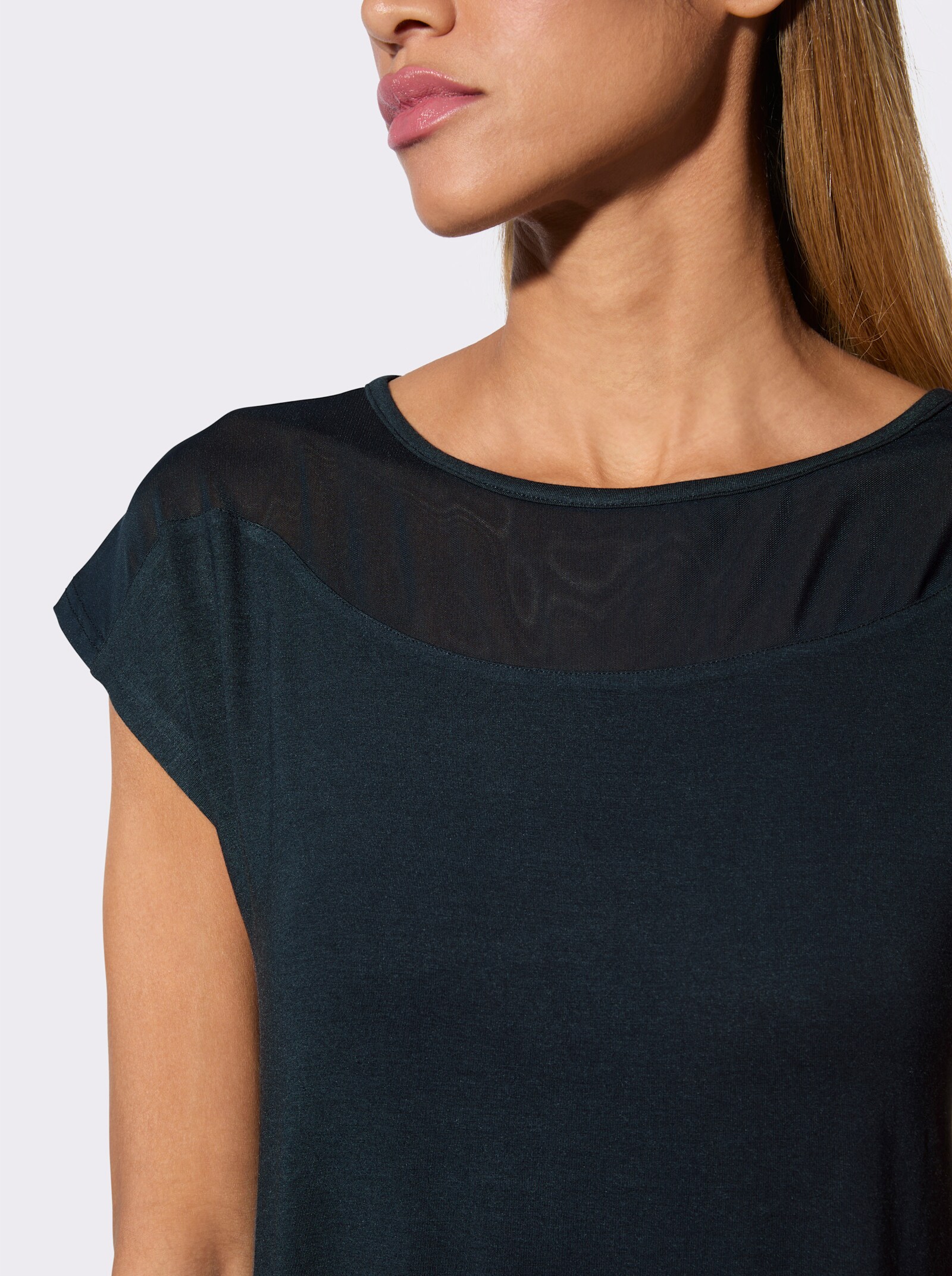 Comtessa Nachthemd im Modal-Stretch-Mix - marine