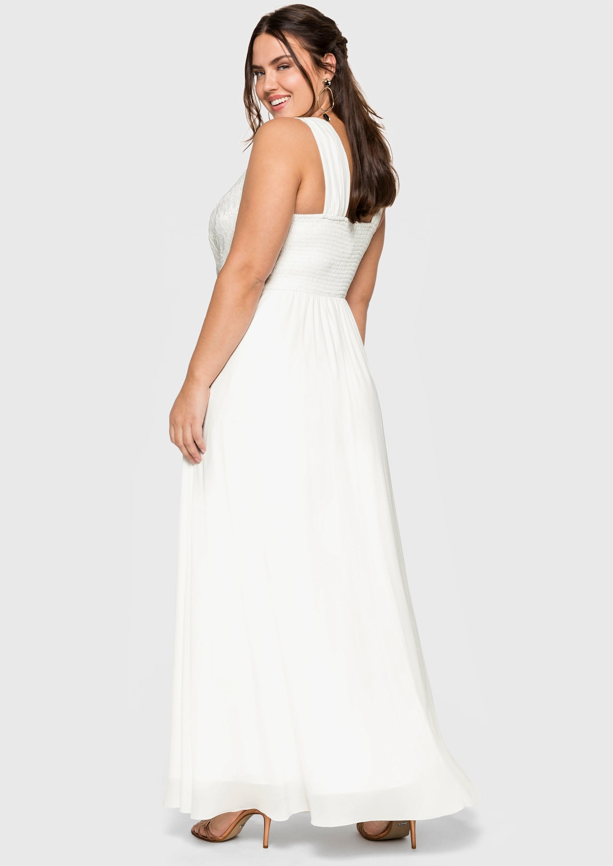 sheego Trouwjurk - offwhite