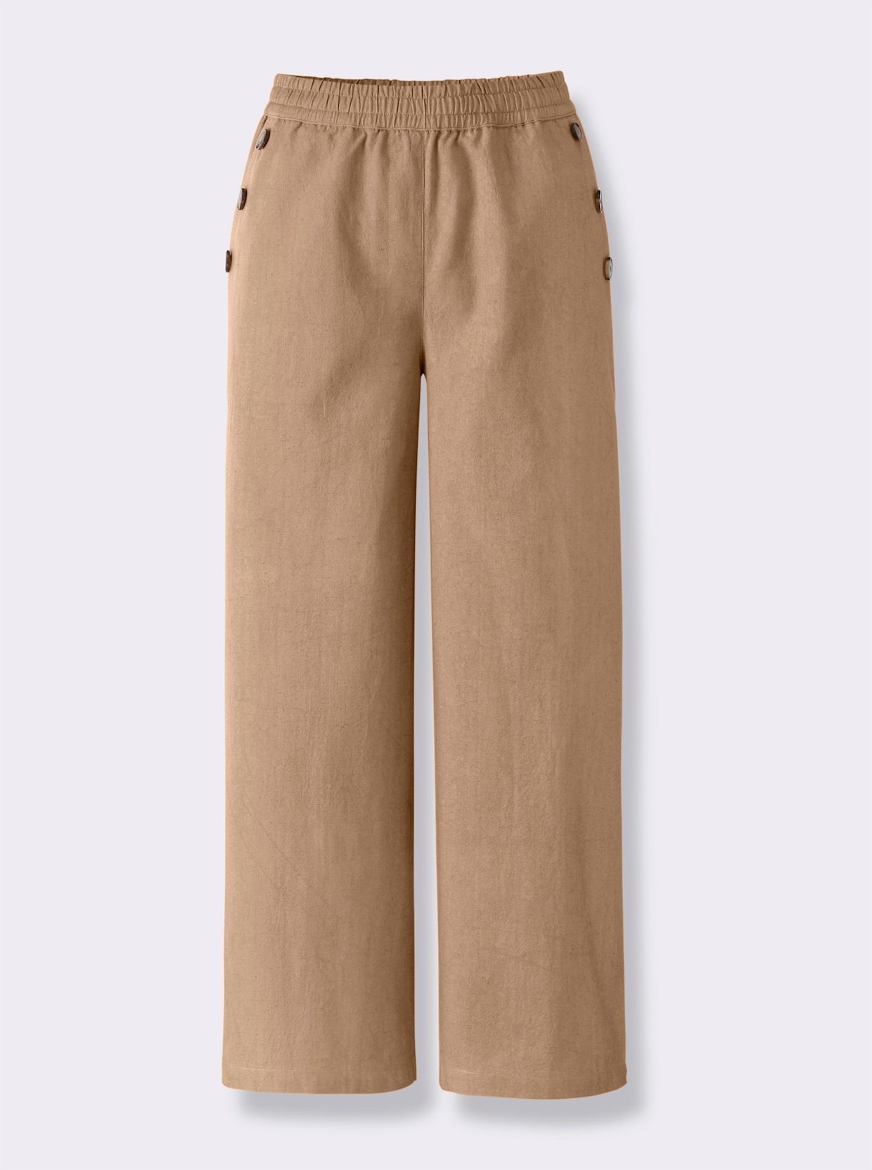 Kalhoty culotte - velbloudí