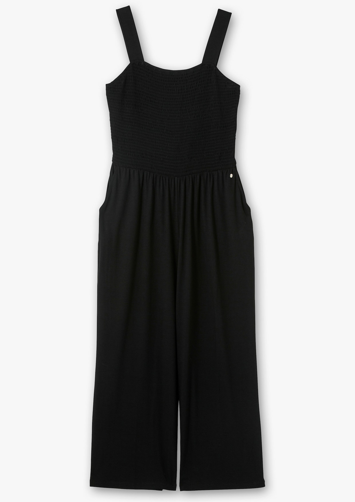 sheego Jumpsuit - schwarz