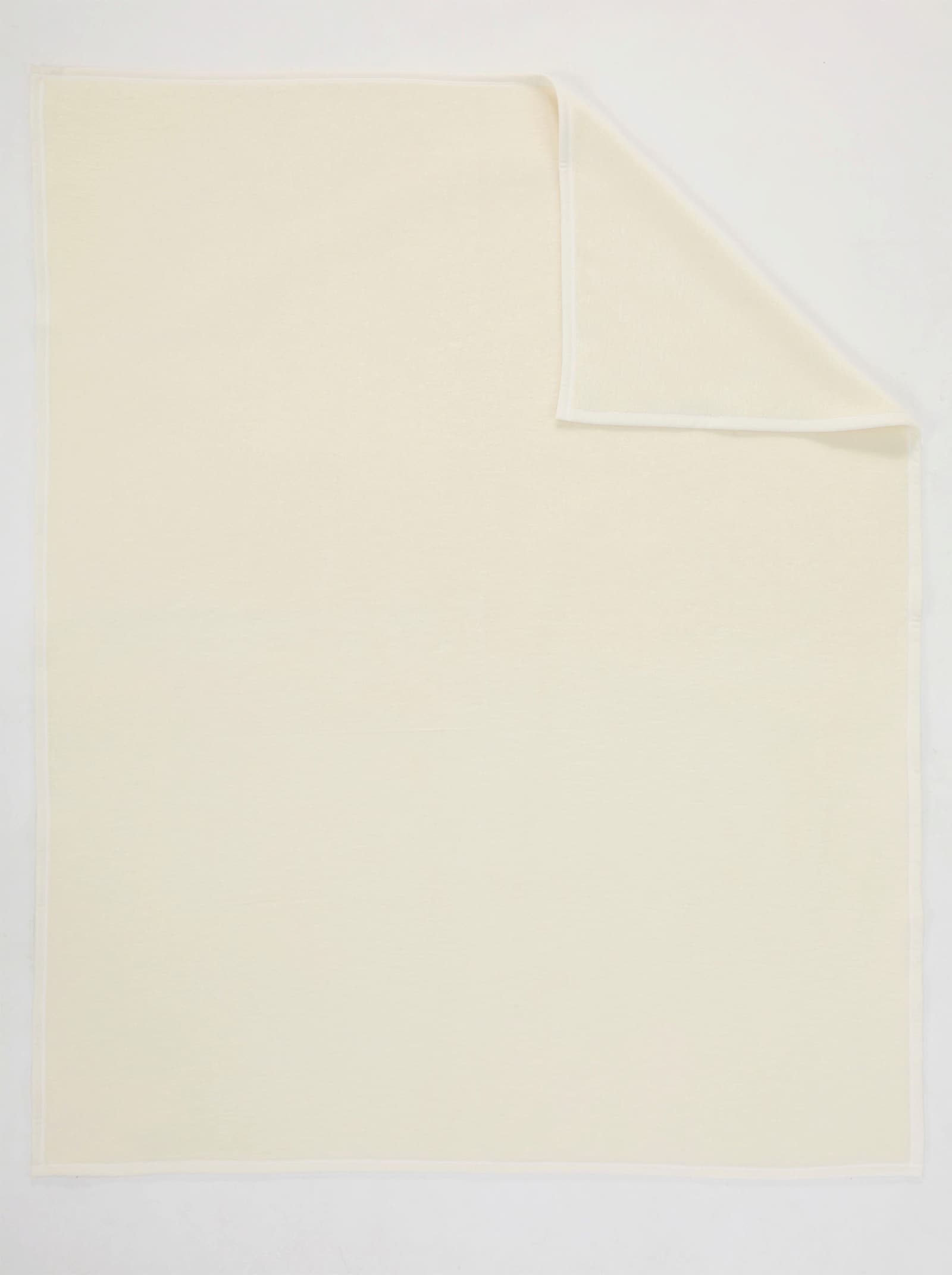 Biederlack Baumwolldecke - ecru