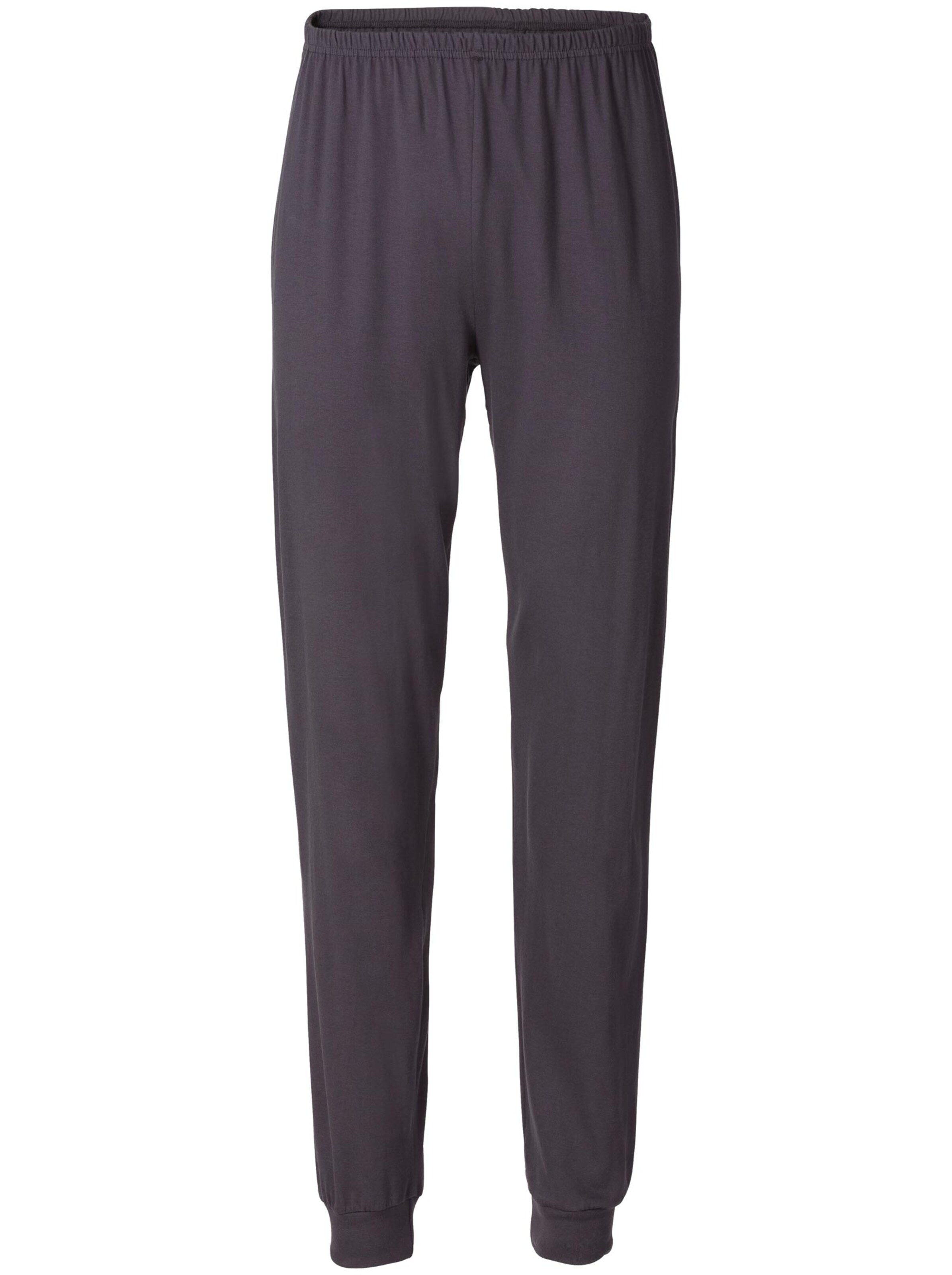 Top Ten Schlafanzug - anthrazit-geringelt