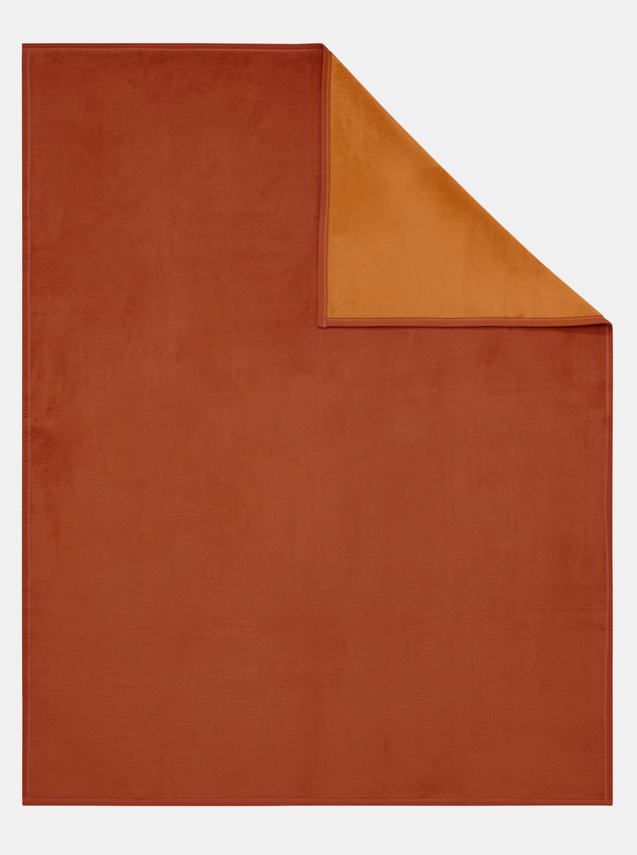 Biederlack Woondeken - terracotta