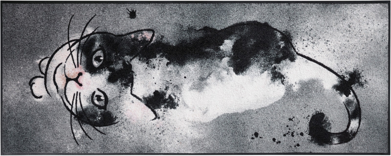 wash+dry by Kleen-Tex Fußmatte - grau