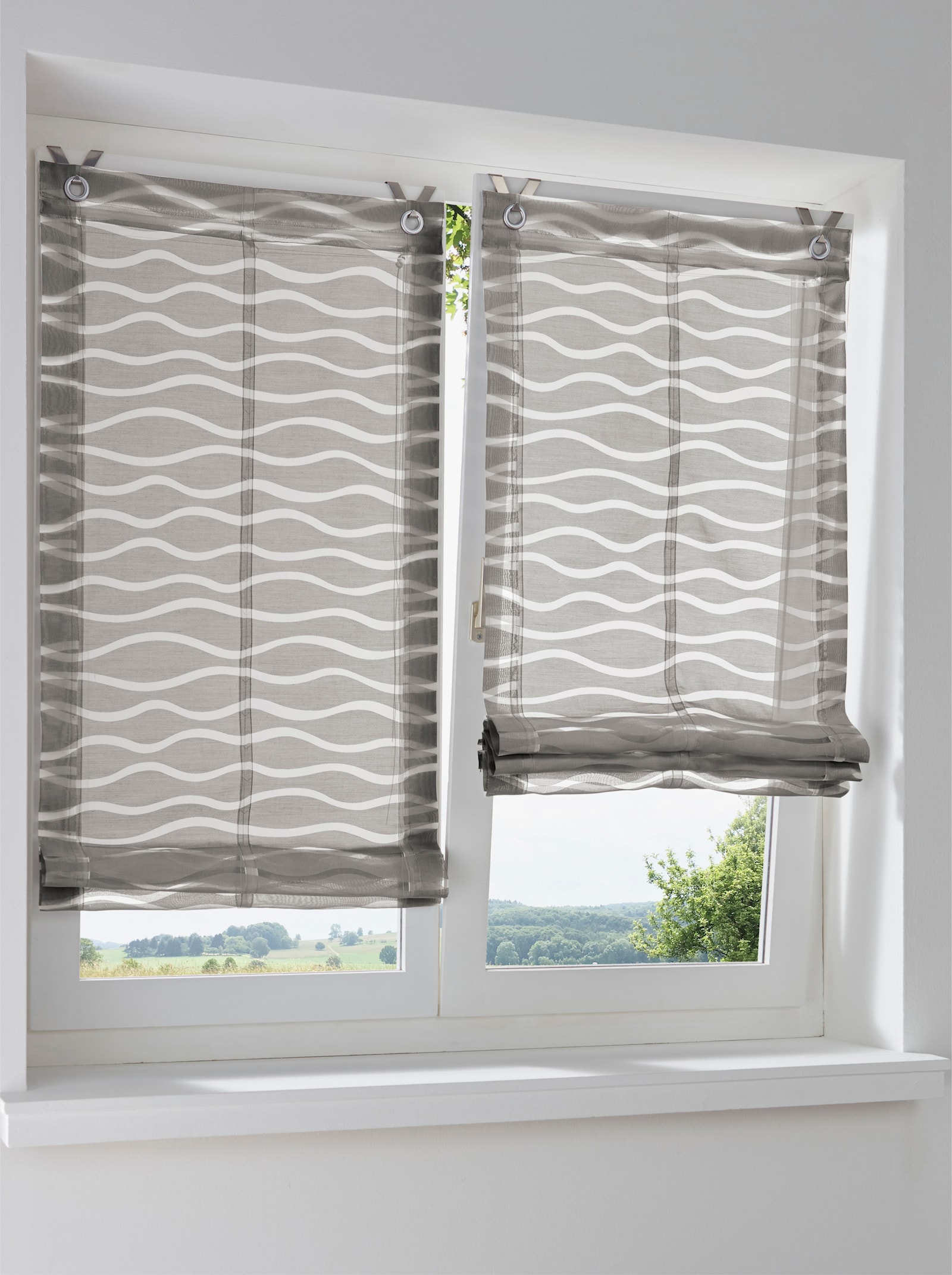 heine home Raffrollo - grau