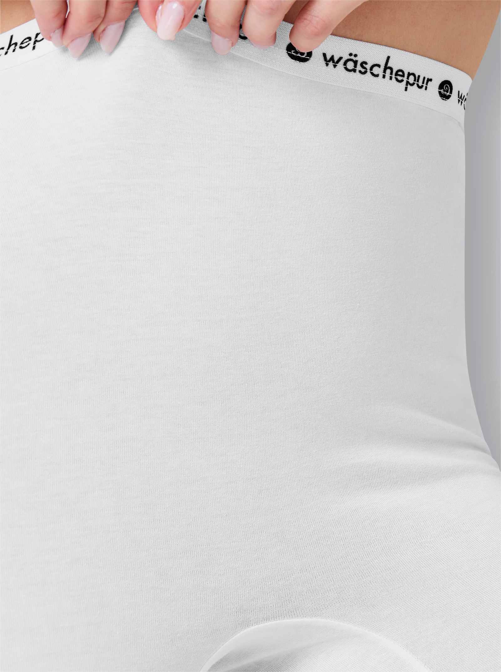 wäschepur Lange panty - wit