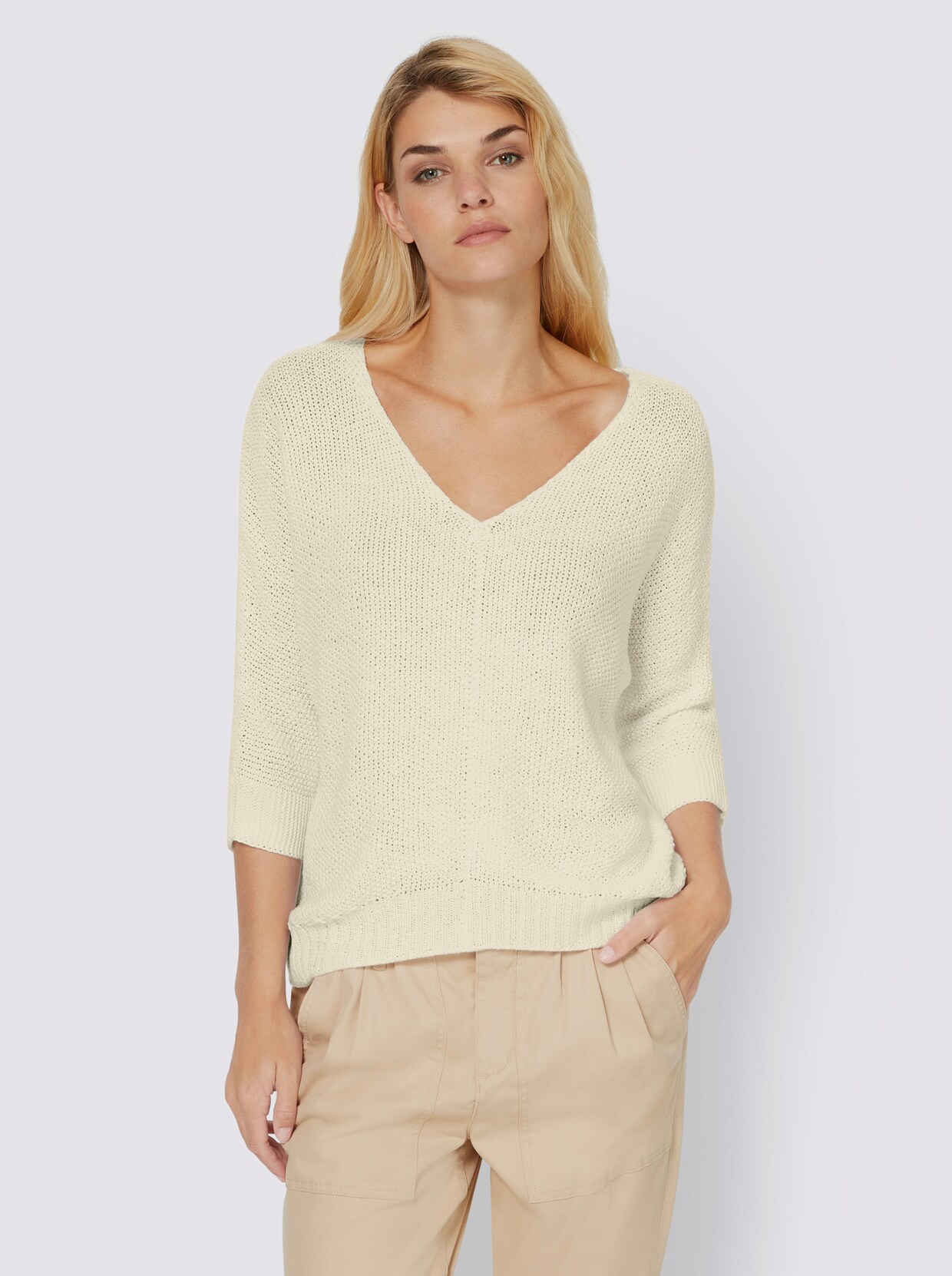 heine Pullover - ecru