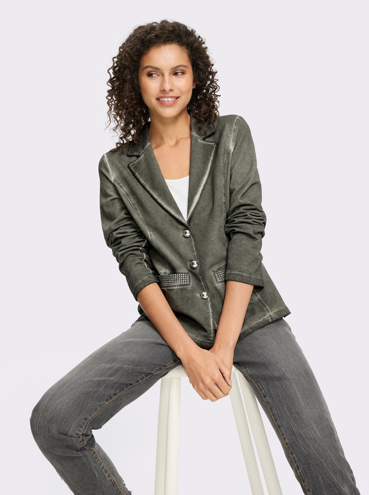 heine Sweatblazer - khaki