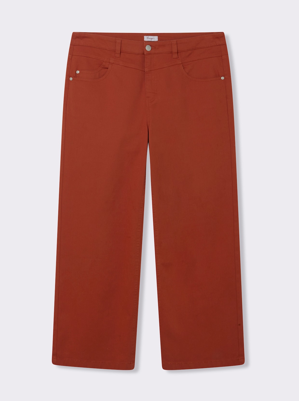 sheego Jeans - rostrot