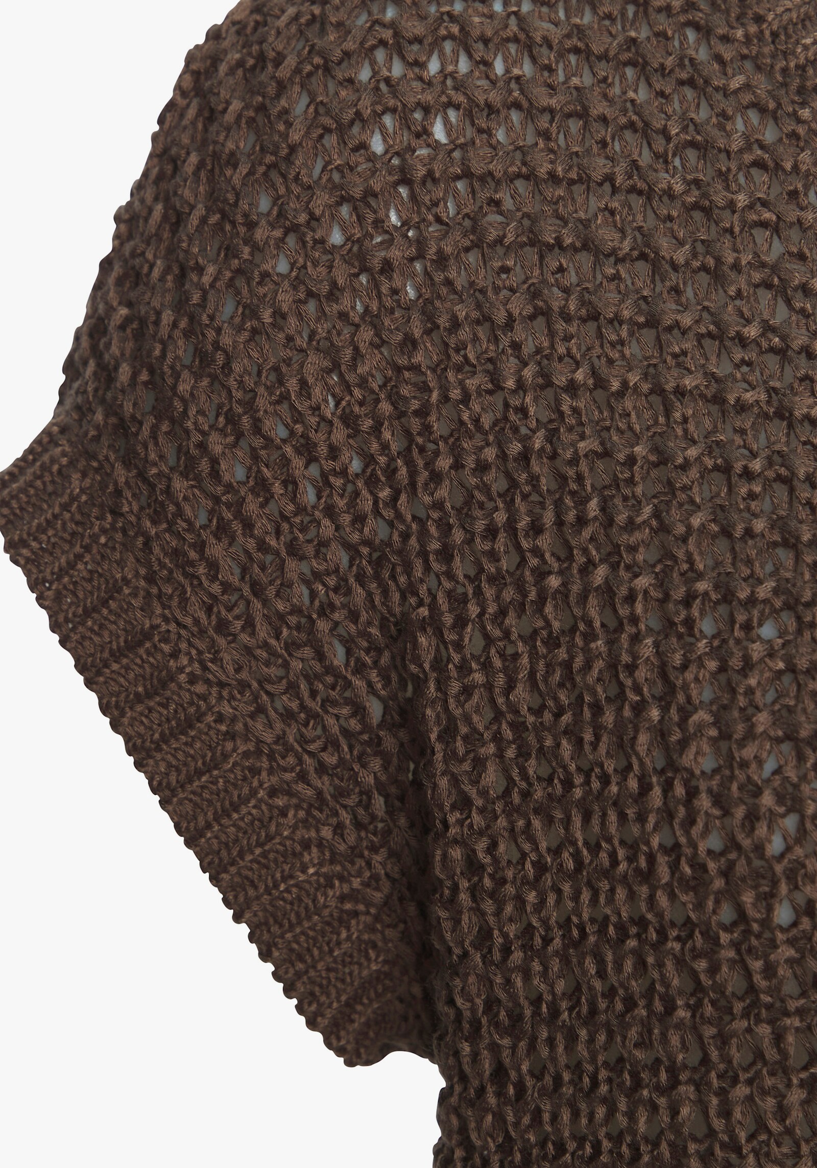 s.Oliver Pullover met korte mouwen - taupe