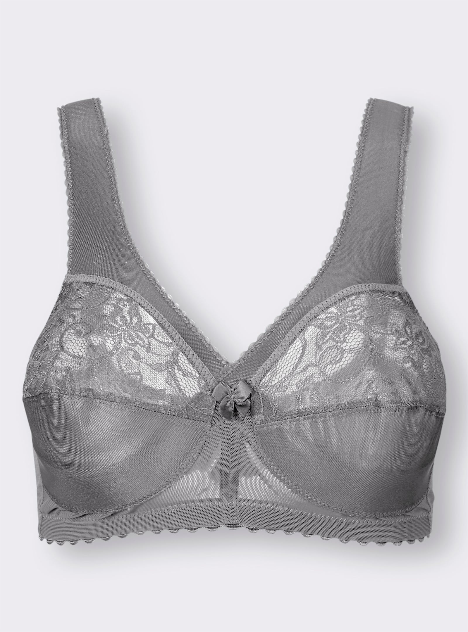 Glamorise Soutien-gorge confort sans armatures avec renforts - gris argenté