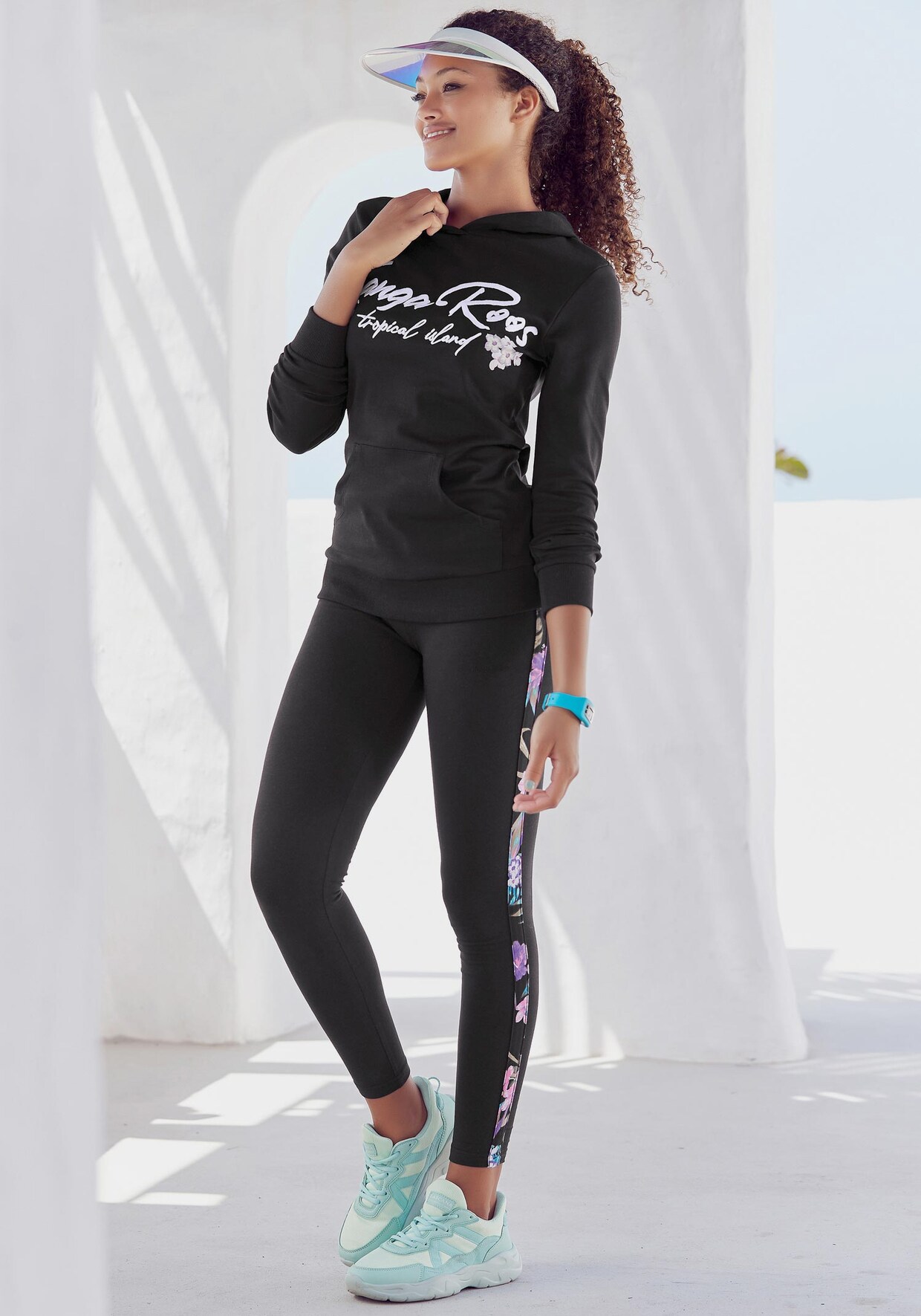 KangaROOS Leggings - schwarz