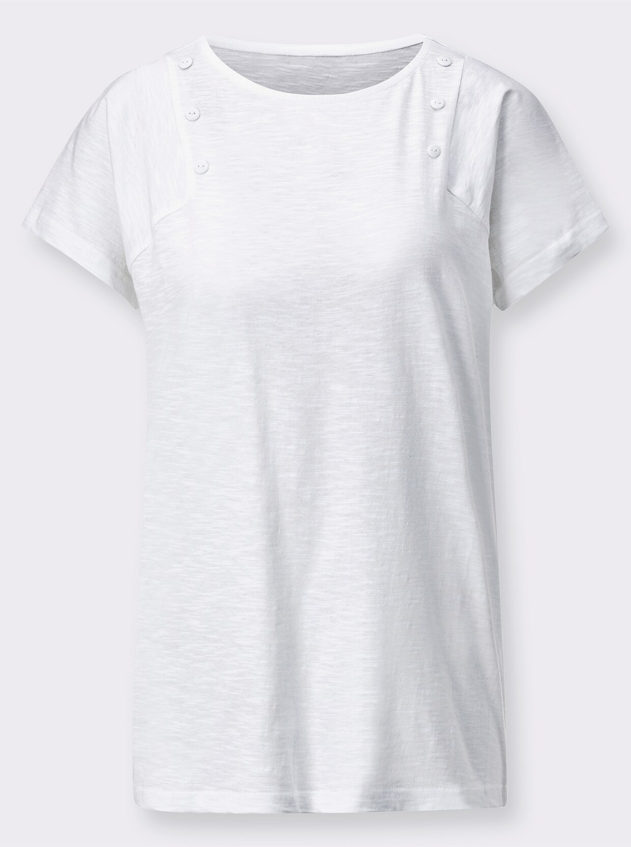 Shirt met korte mouwen - wit