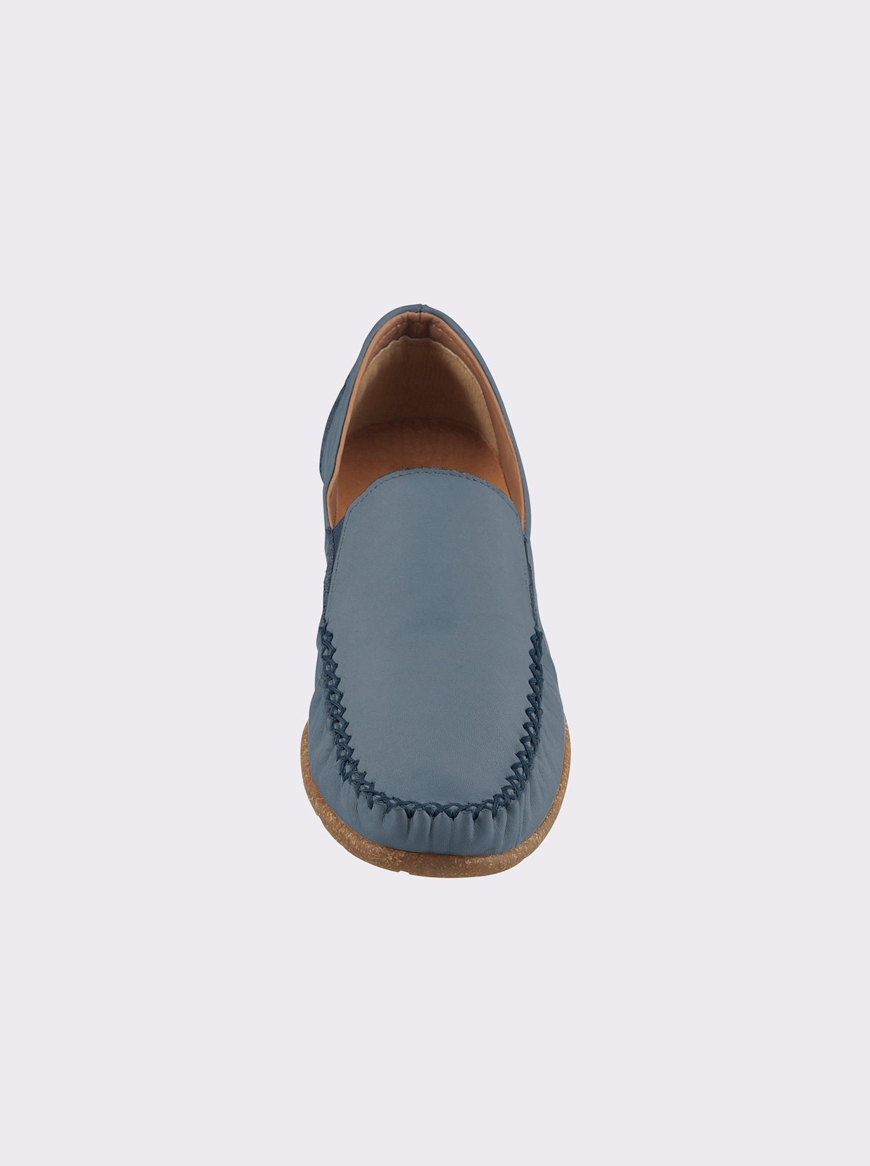 Loretta Slipper - taubenblau