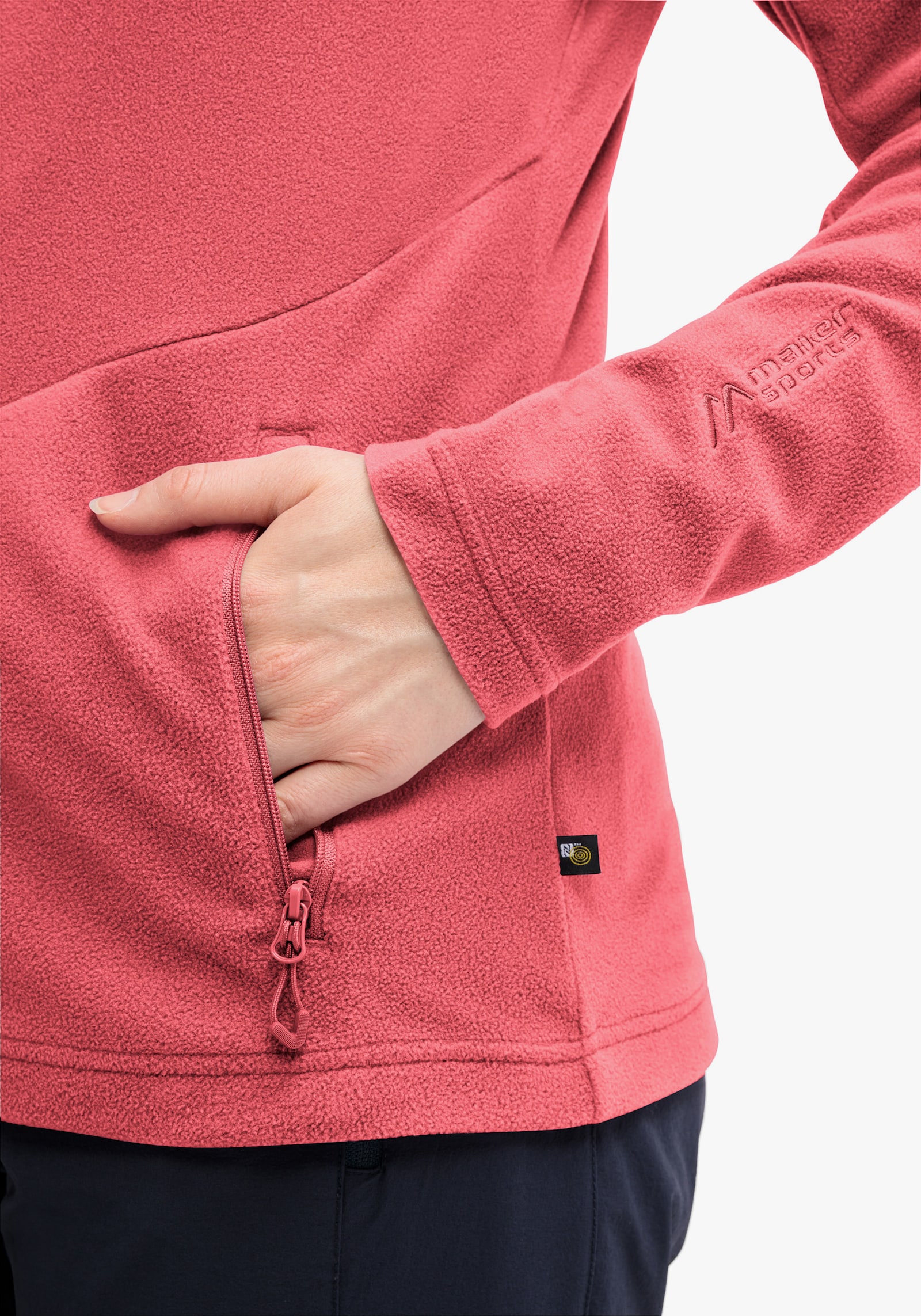 Maier Sports Fleecejacke - pink