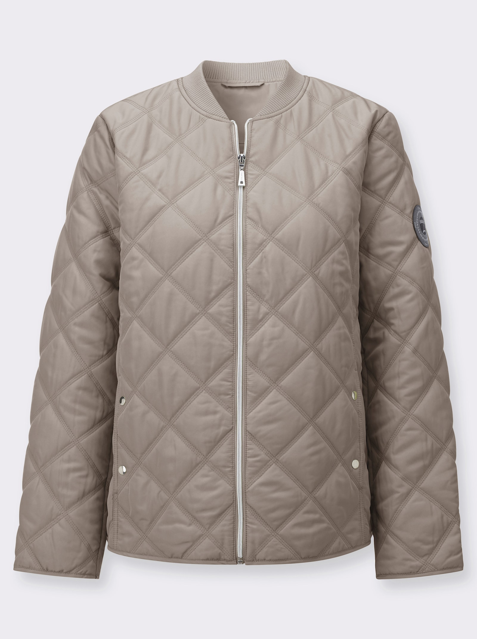 Steppjacke - taupe