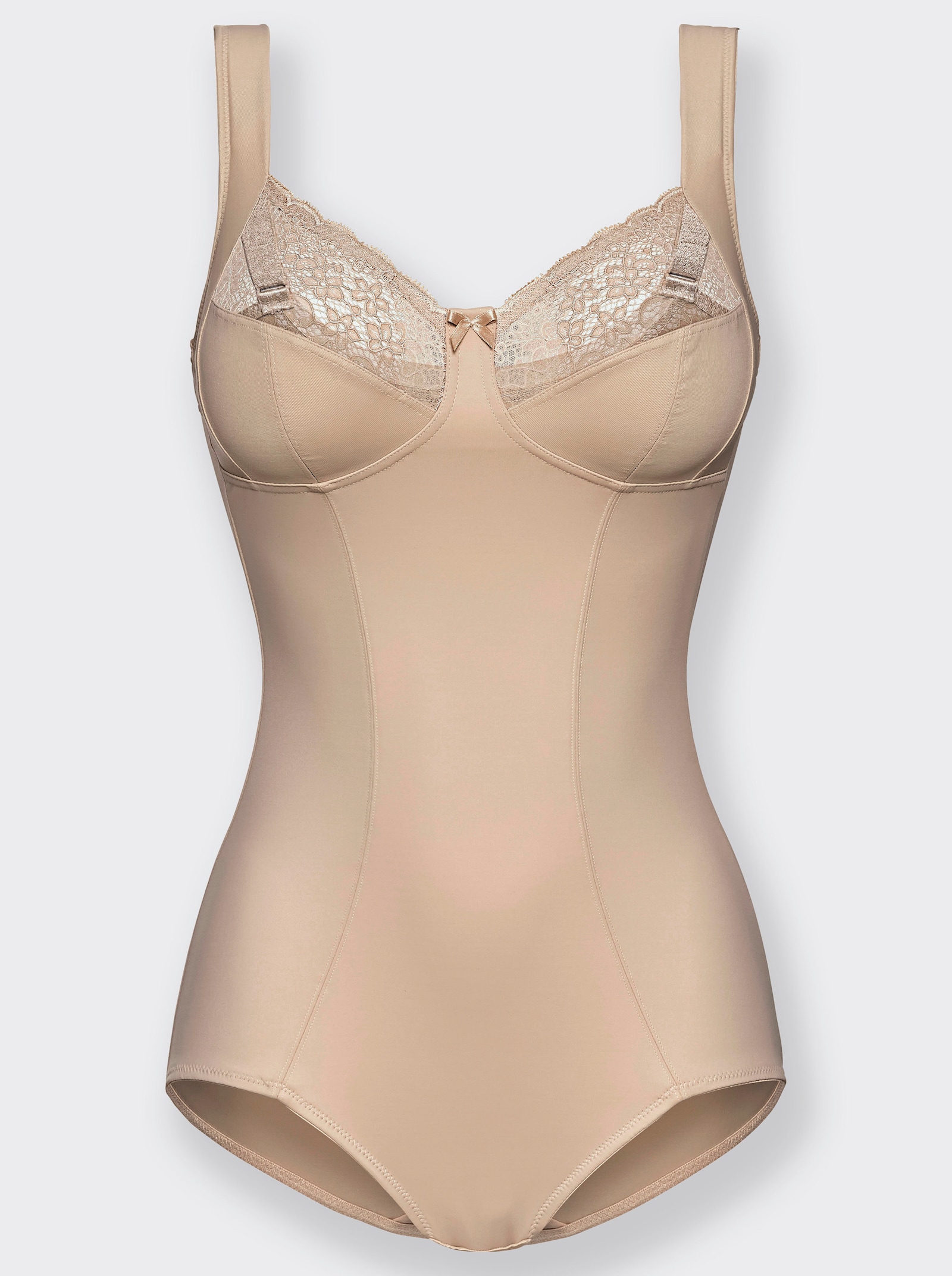 Anita Einteiler ohne Bügel in Microfaser-Qualität - elfenbein