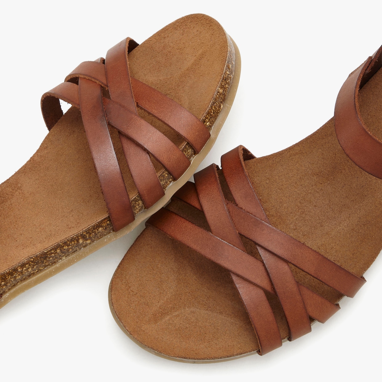 LASCANA slipper - bruin