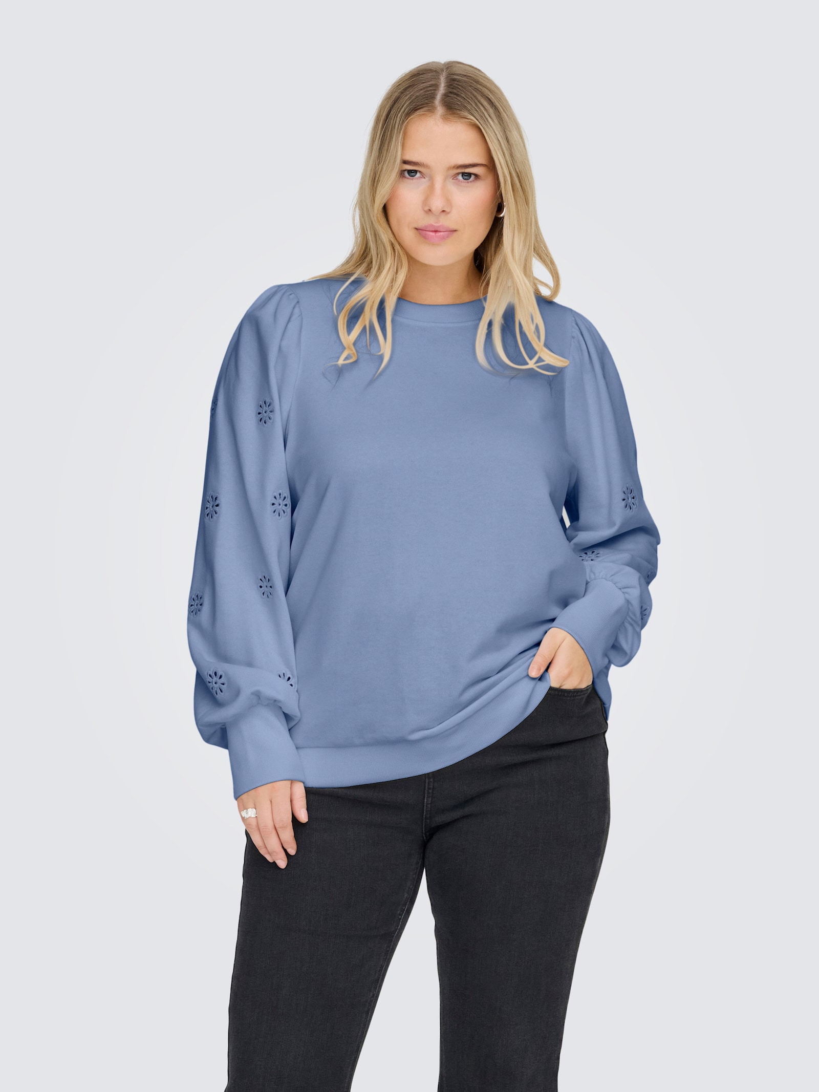ONLY CARMAKOMA Sweatshirt - tempest