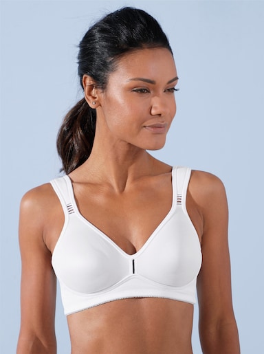 wäschepur Soutien-gorge confort sans armatures - blanc