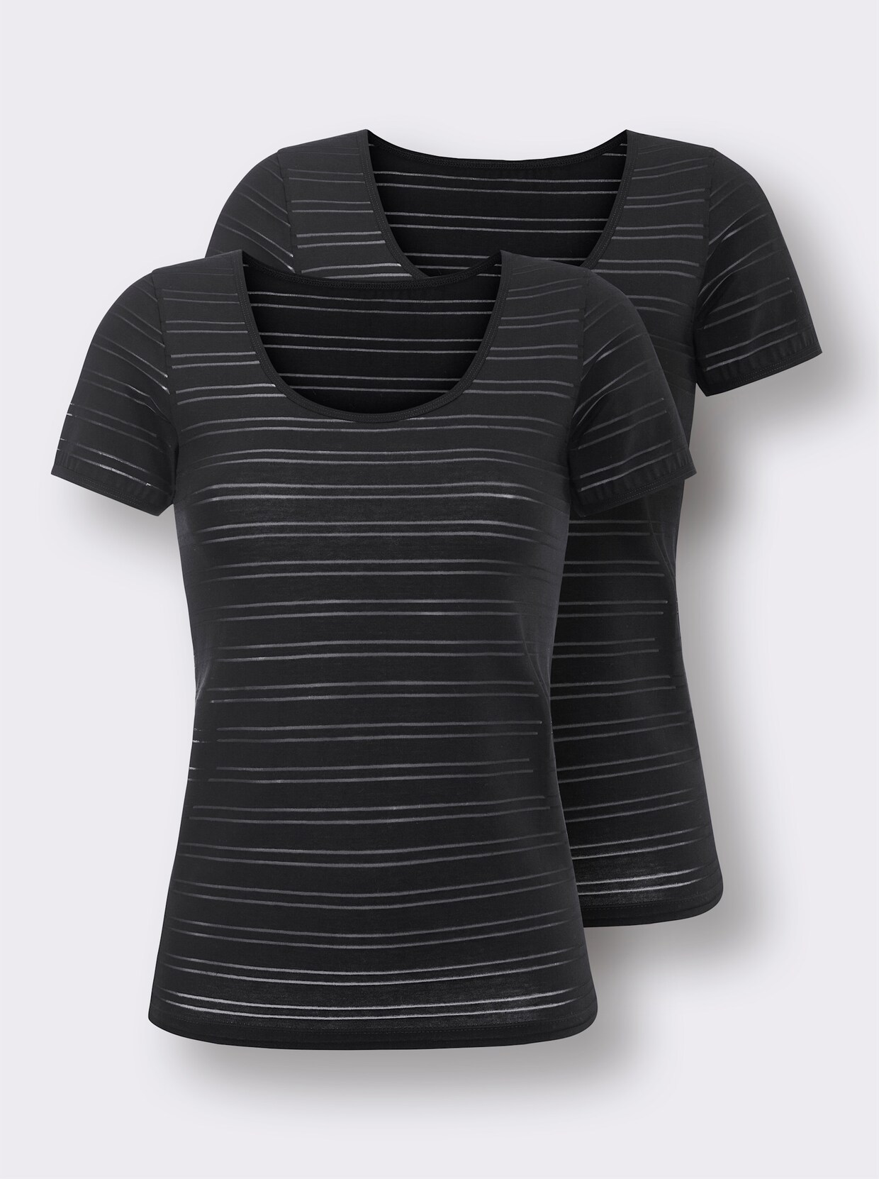 wäschepur shirt - zwart