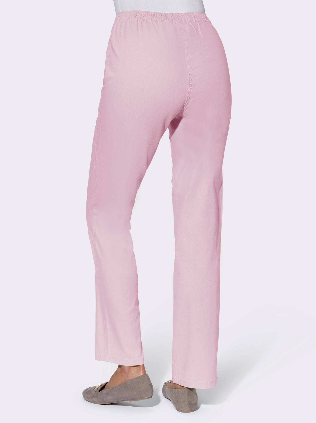 Pohodlné džíny - růžová