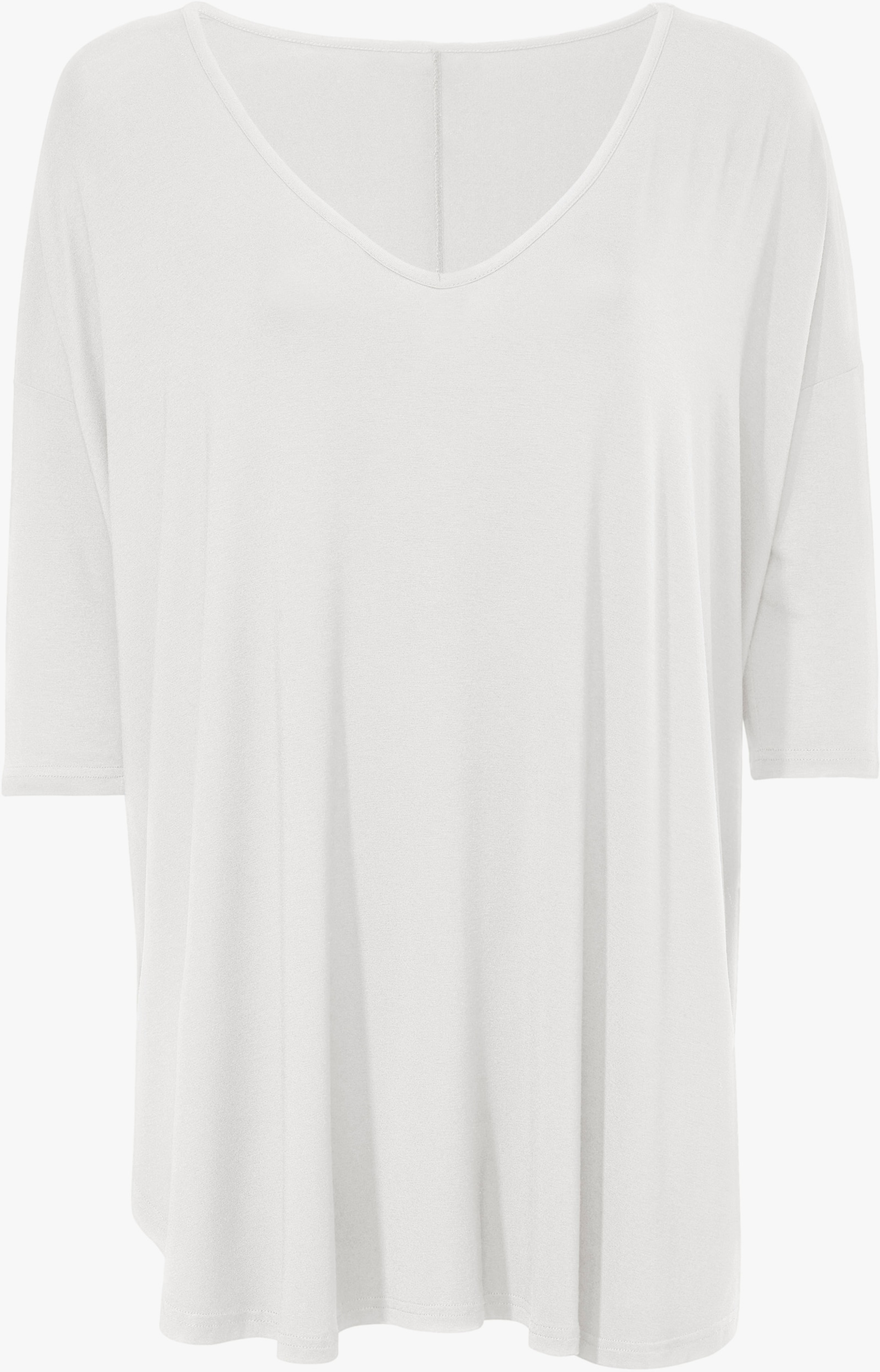 heine Oversize-Shirt mit Kaschier-Effekt - offwhite
