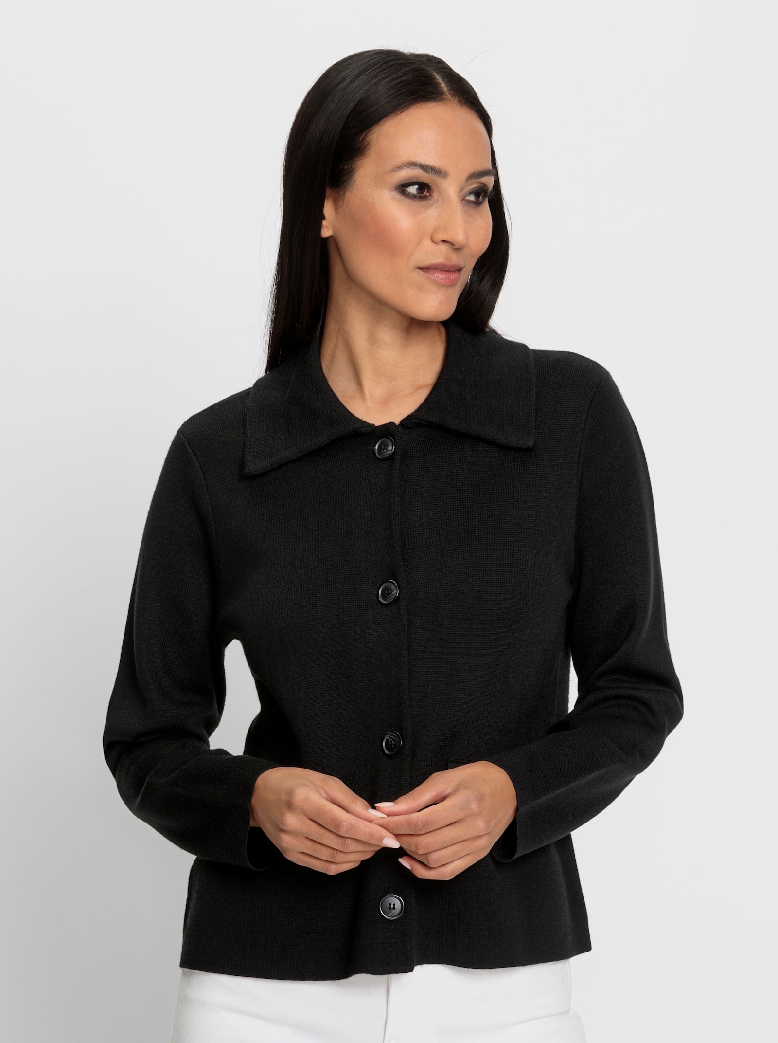 heine Strickjacke - schwarz